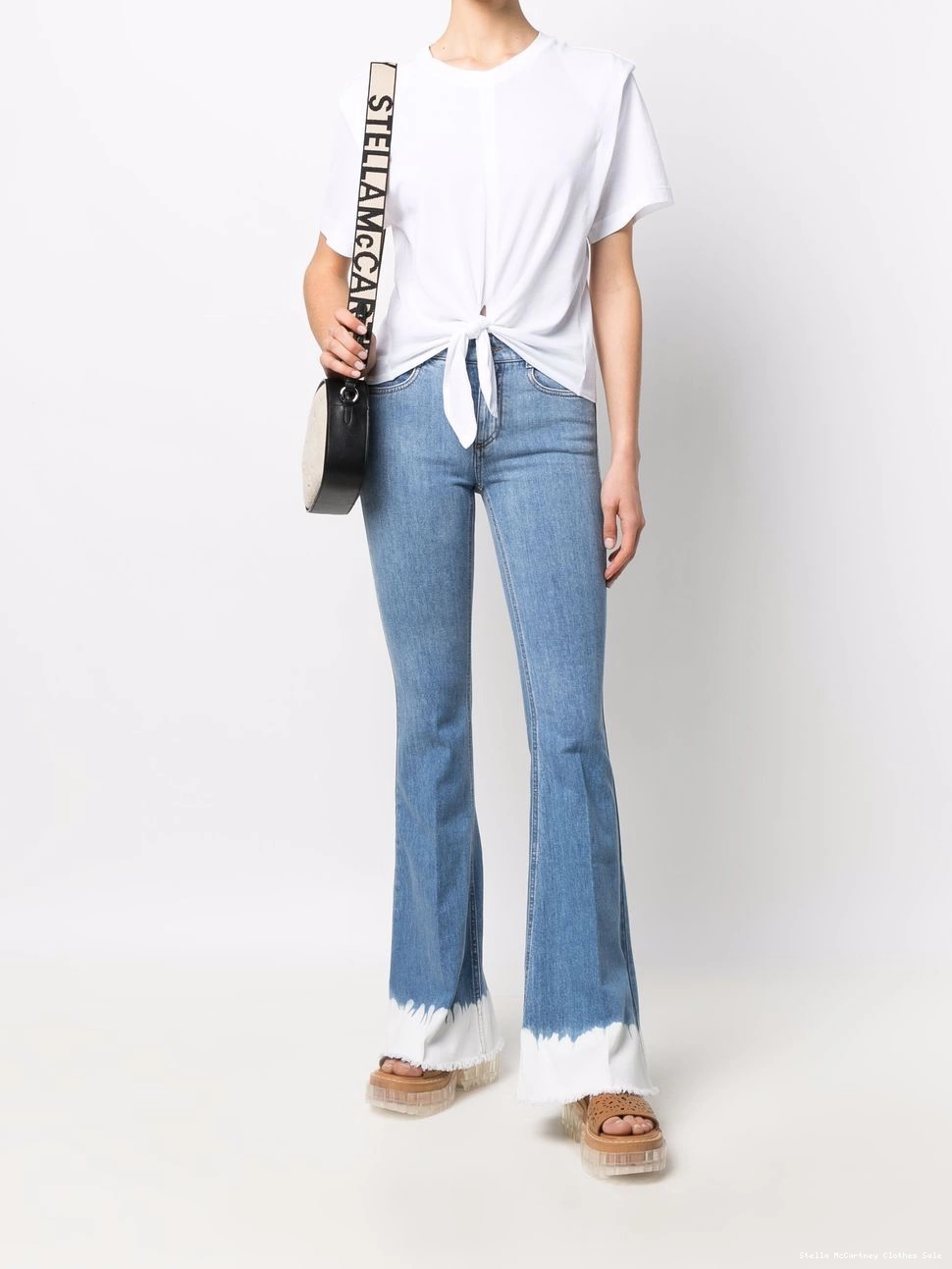 Cheap 70's Stella dye jeans flared Women dip McCartney 0708